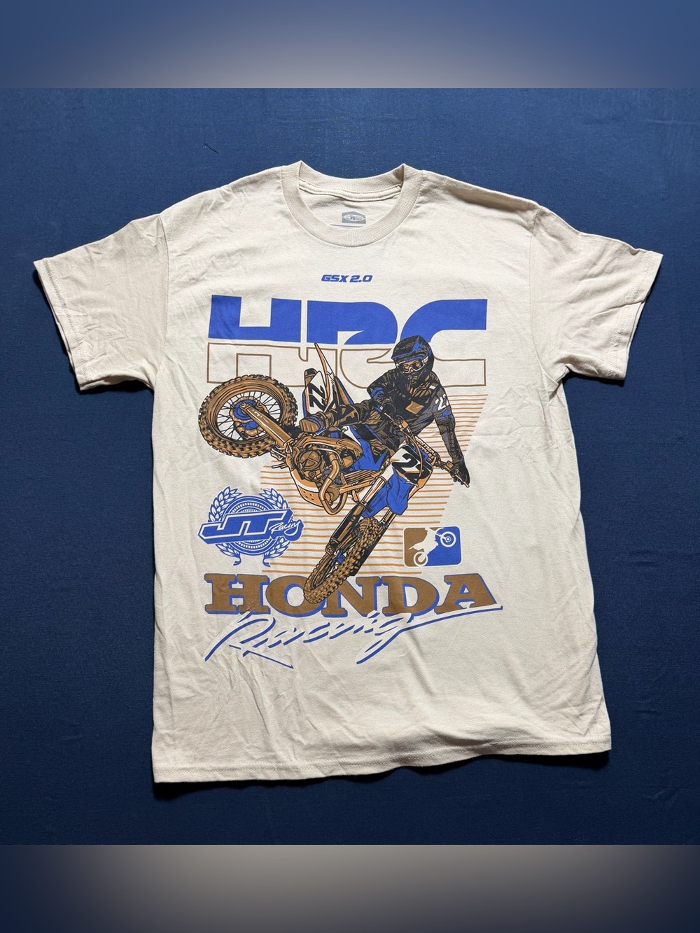 NWT 100% Cotton Size M Honda Racing Official Licensed Product GSX 2.0 T-Shirt